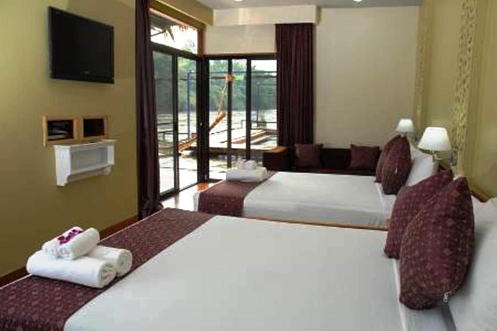 Boutique Raft Resort, River Kwai Ban Huai Maenam Noi Værelse billede